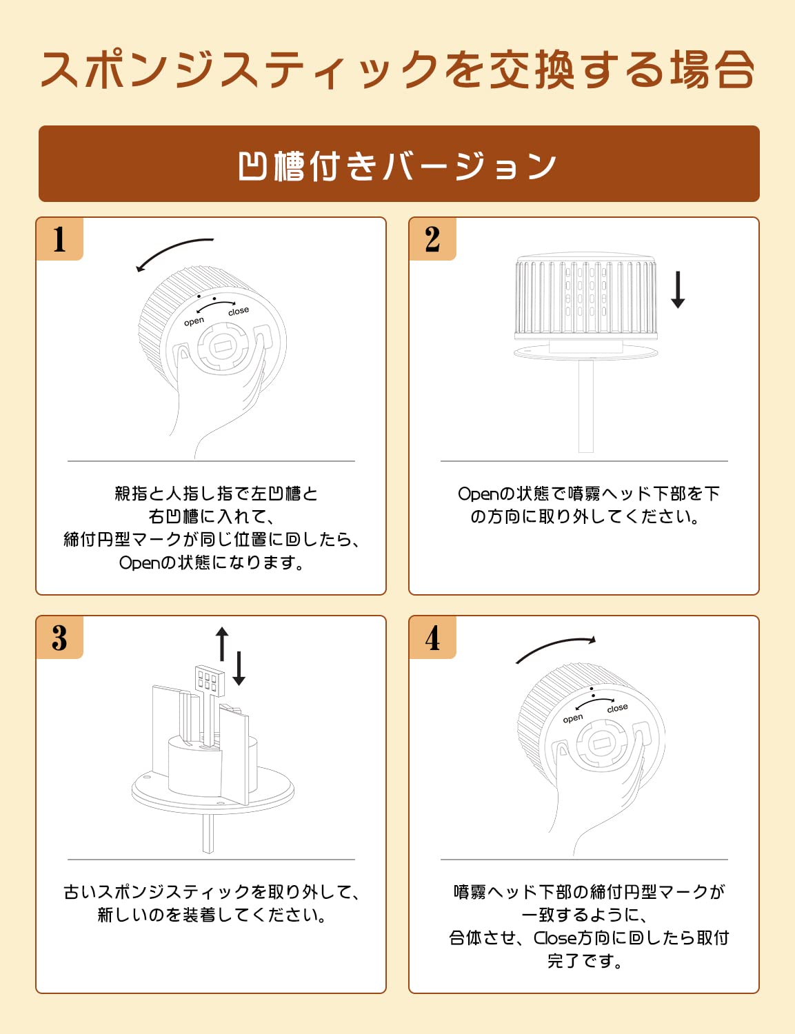 ENERG e's Nature 送風式アロマディフューザー 卓上アロマ芳香器 最大10畳対応 T11-EN066C お昼用ヘッド（ミルクホワイト）  交換用綿棒5本セット及びドライバー付き